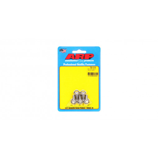 Boulonnerie universelle ARP M6 x 1.00 - Inox Hex x5