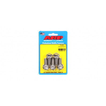 Boulonnerie universelle ARP M12 x 1.50 - Inox 12 Pts x5
