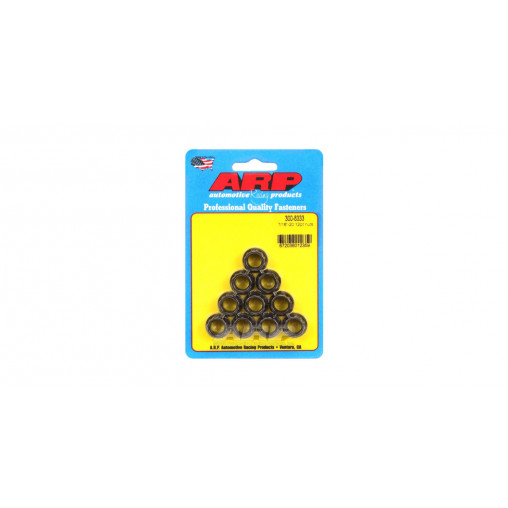 Pack écrous ARP (10) 7/16-20 - Black Oxyde 12 pts