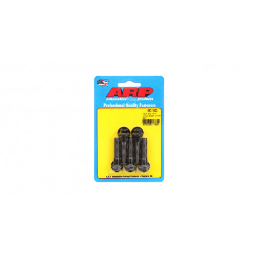 Boulonnerie universelle ARP petite tête 3/8-16 - Black Oxyde Hex x5