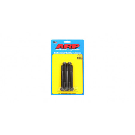 Boulonnerie universelle ARP M10 x 1.50 - Black Oxyde 12 Pts x5