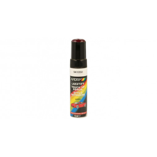Pinceau de retouche 941050 Rouge Brillant MOTIP Touch Up 12ml
