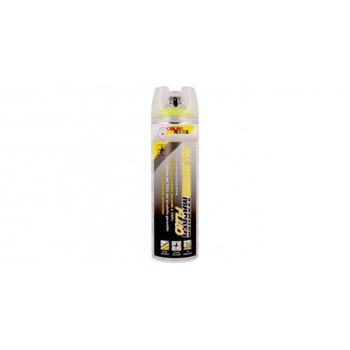 Peinture MOTIP Spotmarker Allround Jaune fluo 500ml