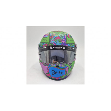 Mini casque STILO Valtteri BOTTAS 2024 GP Austin édition spéciale