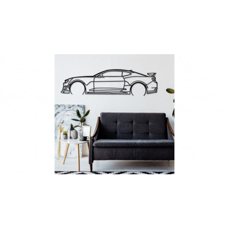 Décoration murale Art Design - silhouette Chevrolet CAMARO ZL1