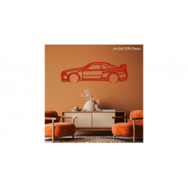 Décoration murale Art Design - silhouette Nissan GTR Classic Décoration murale Art Design - silhouette Nissan GTR Classic
