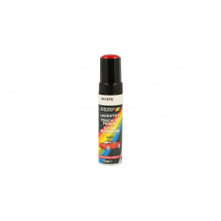 Pinceau de retouche 941470 Rouge Brillant MOTIP Touch Up 12ml