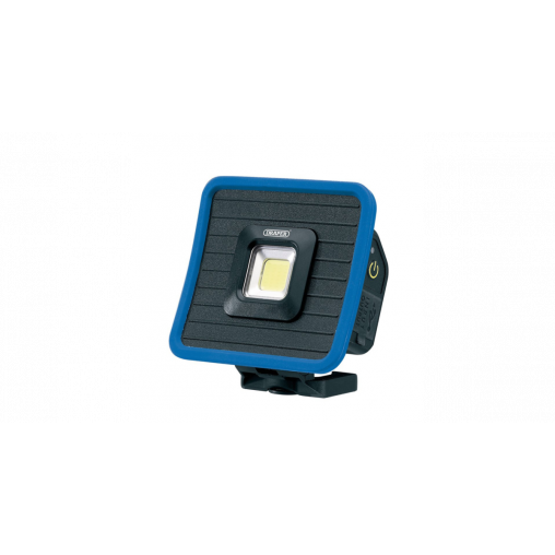 Mini projecteur à LED COB DRAPER rechargeable et batterie avec base magnétique, 10 W, 1000 lumens