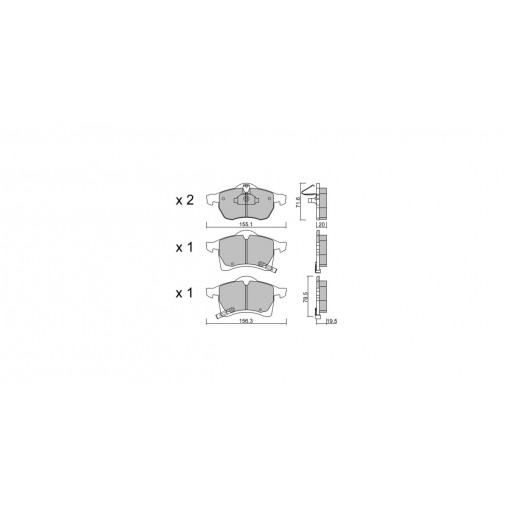 Plaquettes de frein GT2i Race Avant pour OPEL Astra G 1.8i 16V, 2.0 16V TD, 2.0i 16V, 2.2i 16V 1997-04 - Etriers de frein Ate Plaquettes de frein GT2i Race Avant pour OPEL Astra G 1.8i 16V, 2.0 16V TD, 2.0i 16V, 2.2i 16V 1997-04 - Etriers de frein Ate