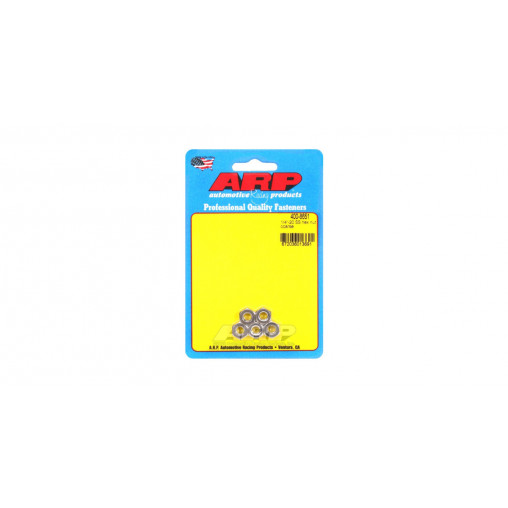 Pack écrous ARP (5) 1/4-20 - Inox Hex