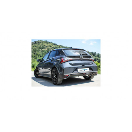 Tube central avec silencieux Inoxcar Hyundai I20 N-Line 1,0 Hybride 48v 2021-2023