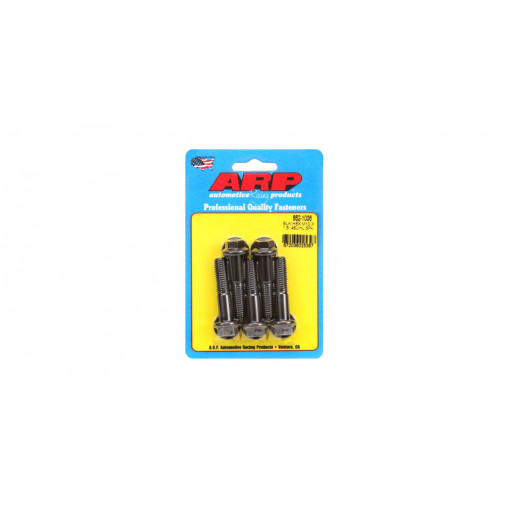 Boulonnerie universelle ARP M10 x 1.50 - Black Oxyde Hex x5