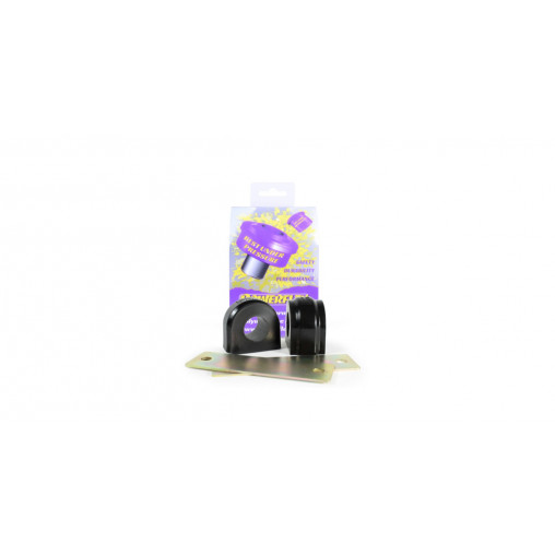 Kit de plaque + silent bloc de barre antiroulis avant 26.5mm Powerflex BMW 5 Series