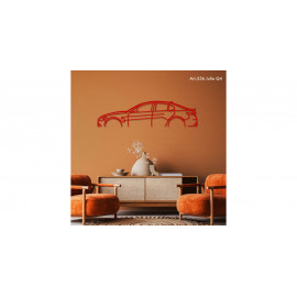 Décoration murale Art Design - silhouette Alfa Romeo JULIA Q4 Décoration murale Art Design - silhouette Alfa Romeo JULIA Q4