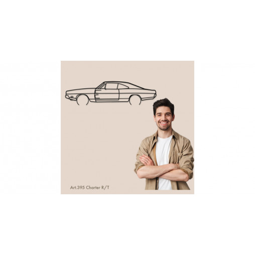 Décoration murale Art Design - silhouette Dodge CHARGER R/T Décoration murale Art Design - silhouette Dodge CHARGER R/T
