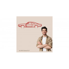 Décoration murale Art Design - silhouette Dodge CHARGER R/T Décoration murale Art Design - silhouette Dodge CHARGER R/T
