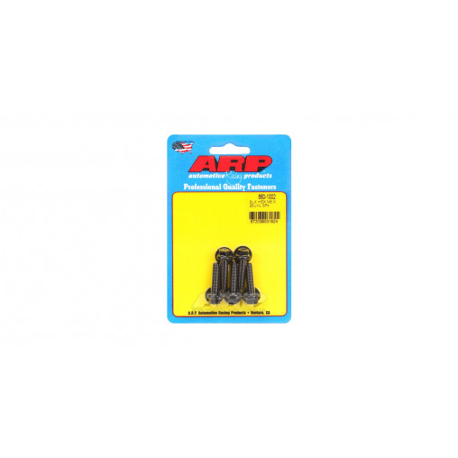 Boulonnerie universelle ARP M6 x 1.00 - Black Oxyde Hex x5