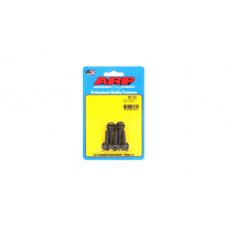 Boulonnerie universelle ARP M6 x 1.00 - Black Oxyde Hex x5