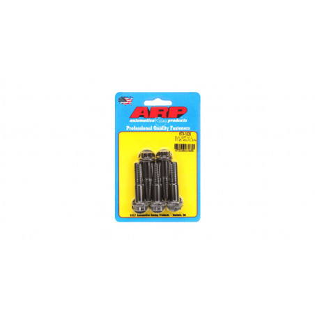 Boulonnerie universelle ARP M10 x 1.25 - Black Oxyde 12 Pts x5