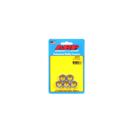 Pack écrous ARP (5) 1/2-20 - Inox Hex