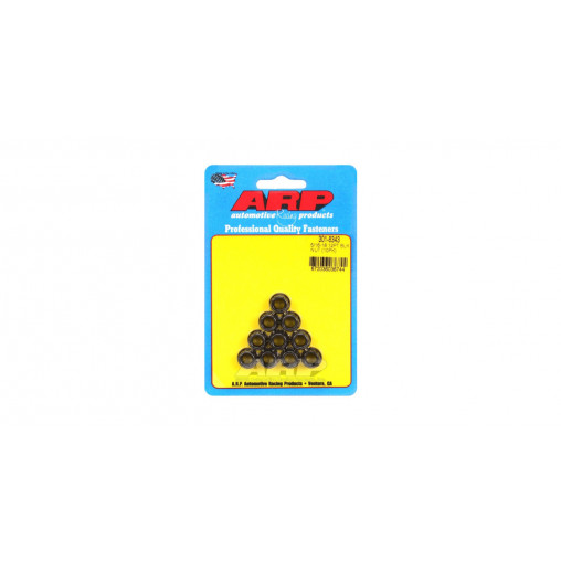 Pack écrous ARP (10) 5/16-18 - Black Oxyde 12 pts