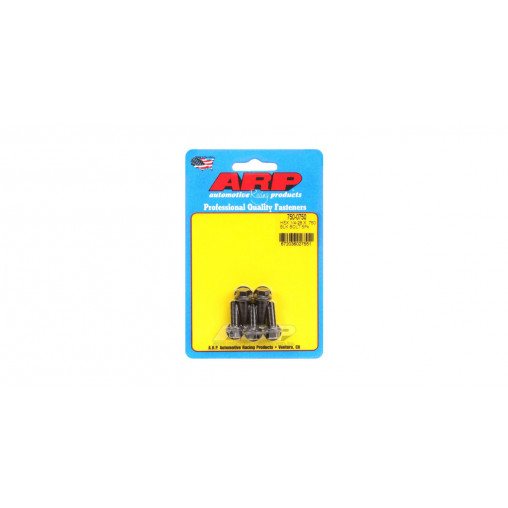 Boulonnerie universelle ARP 1/4-28 - Black Oxyde Hex x5