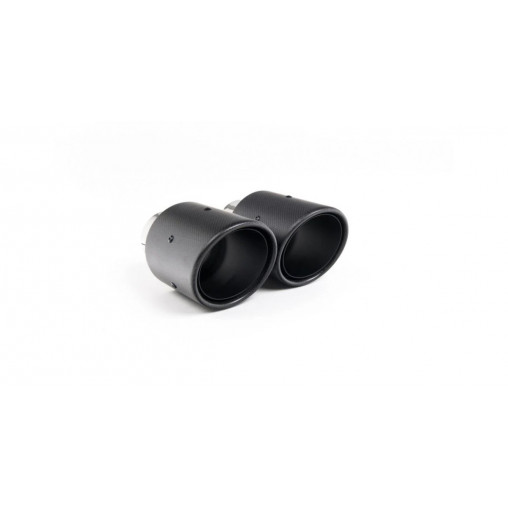 Embout x2 Carbon Jet-100 (pour diam 63.5mm) MSTIP226