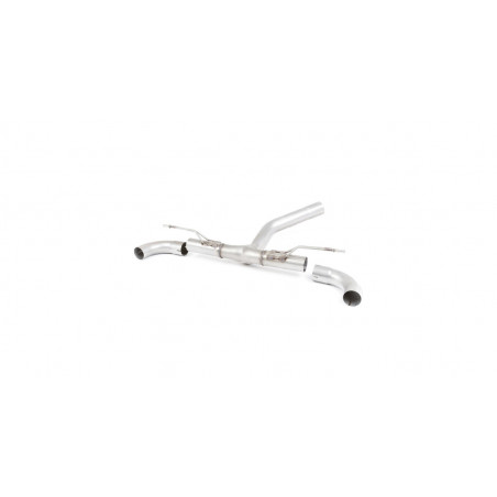 Milltek SSXBM1137 Remplacement silencieux arrière bas de bouclier M135i embout Jet-90 Carbone