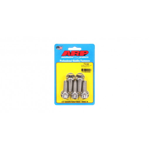 Boulonnerie universelle ARP M12 x 1.75 - Inox 12 Pts x5
