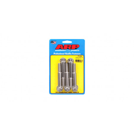 Boulonnerie universelle ARP M12 x 1.75 - Inox 12 Pts x5
