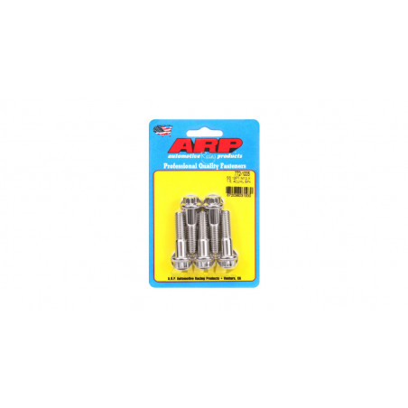 Boulonnerie universelle ARP M10 x 1.50 - Inox 12 Pts x5