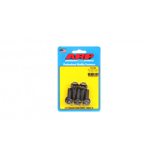 Boulonnerie universelle ARP M10 x 1.50 - Black Oxyde 12 Pts x5