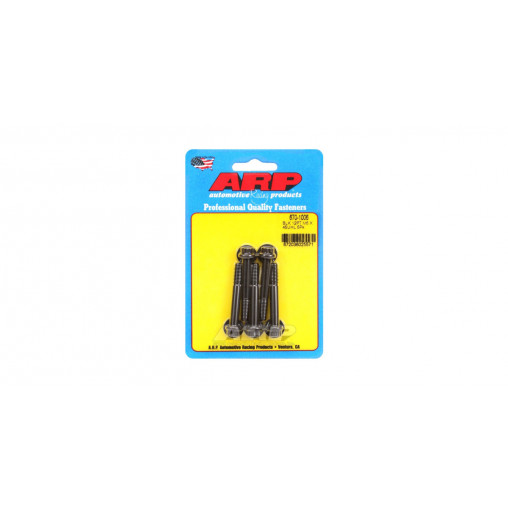 Boulonnerie universelle ARP M6 x 1.00 - Black Oxyde 12 Pts x5