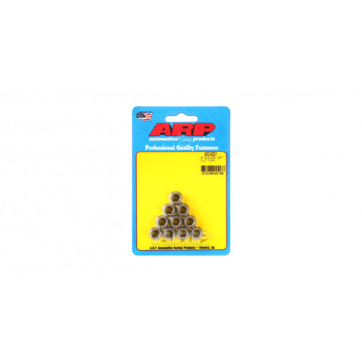 Pack écrous ARP (10) 5/16-24 - Inox 12 pts