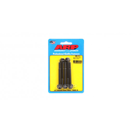 Boulonnerie universelle ARP M6 x 1.00 - Black Oxyde Hex x5