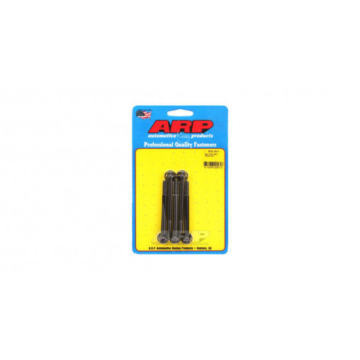 Boulonnerie universelle ARP M6 x 1.00 - Black Oxyde 12 Pts x5