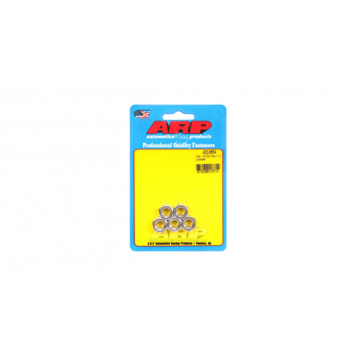 Pack écrous ARP (5) 3/8-16 - Inox Hex