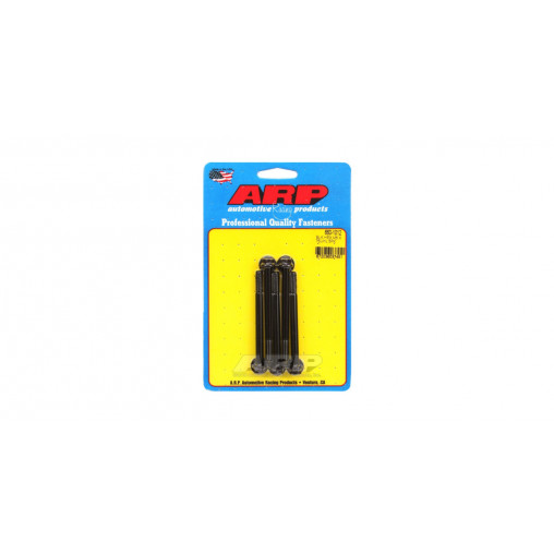 Boulonnerie universelle ARP M6 x 1.00 - Black Oxyde Hex x5