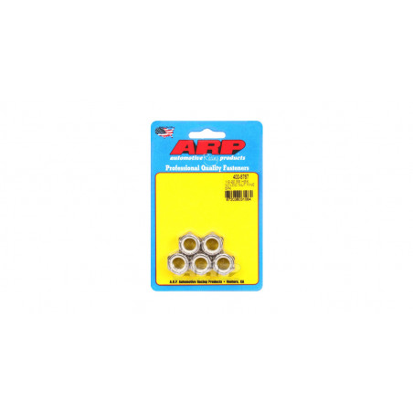 Pack écrous ARP (5) 1/2-20 - Inox Nyloc Hex