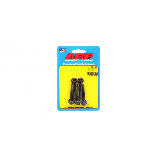Boulonnerie universelle ARP M6 x 1.00 - Black Oxyde Hex x5