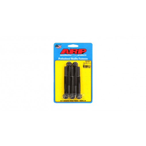 Boulonnerie universelle ARP petite tête 3/8-16 - Black Oxyde 12 Pts x5