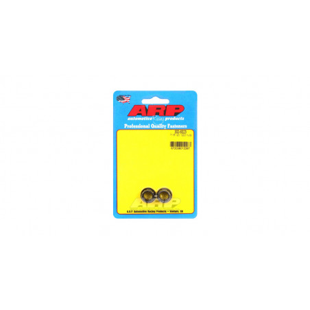 Pack écrous ARP (2) 7/16-20 - Black Oxyde 12 pts