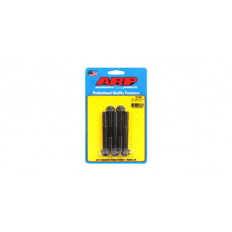 Boulonnerie universelle ARP petite tête 3/8-24 - Black Oxyde Hex x5