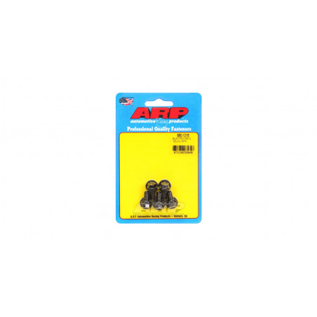 Boulonnerie universelle ARP M6 x 1.00 - Black Oxyde Hex x5
