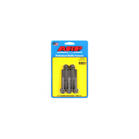 Boulonnerie universelle ARP M10 x 1.50 - Black Oxyde 12 Pts x5
