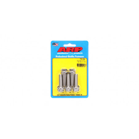 Boulonnerie universelle ARP M10 x 1.25 - Inox 12 Pts x5