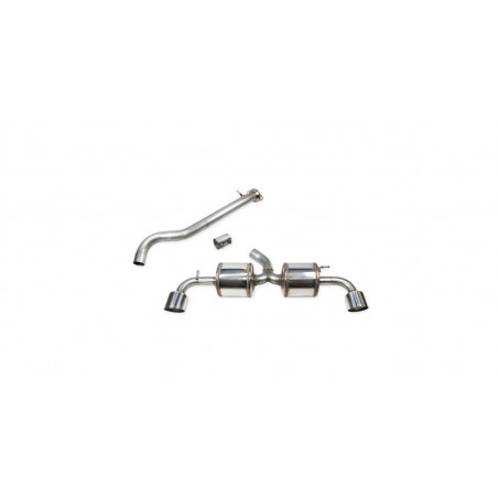 Tube central + adaptateur + silencieux 114 Racing Inoxcar Toyota Yaris GR 1,6 après 2024