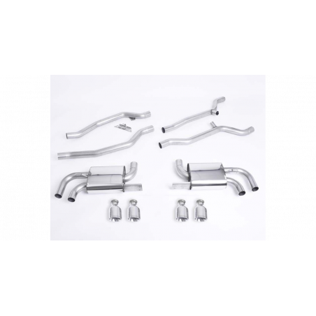 Catback Milltek SSXPO110 pour Posrche Cayenne 958 T 4.8 V8