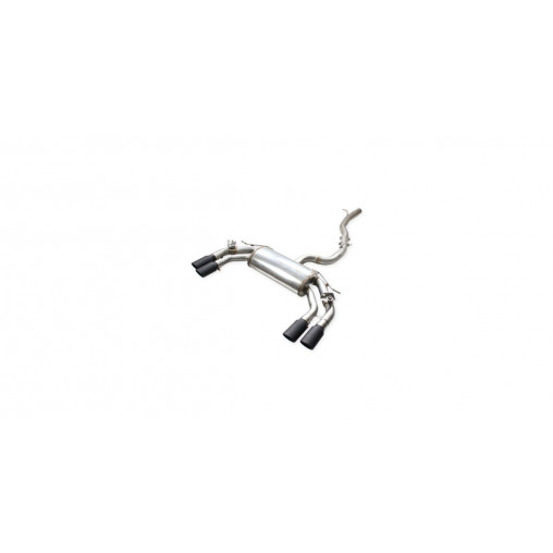 Tube central direct + silencieux 2x90x70 X-Race Black Matt Inoxcar Cupra Ateca 2.0 (avec GPF) après 2020 Tube central direct + silencieux 2x90x70 X-Race Black Matt Inoxcar Cupra Ateca 2.0 (avec GPF) après 2020