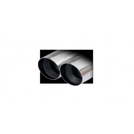 Terminal sans silencieux 2x80 Racing Inoxcar Hyundai I20 N-Line 1,0 Hybride 48v 2021-2023
